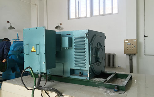都江堰某水电站工程主水泵使用我公司高压电机